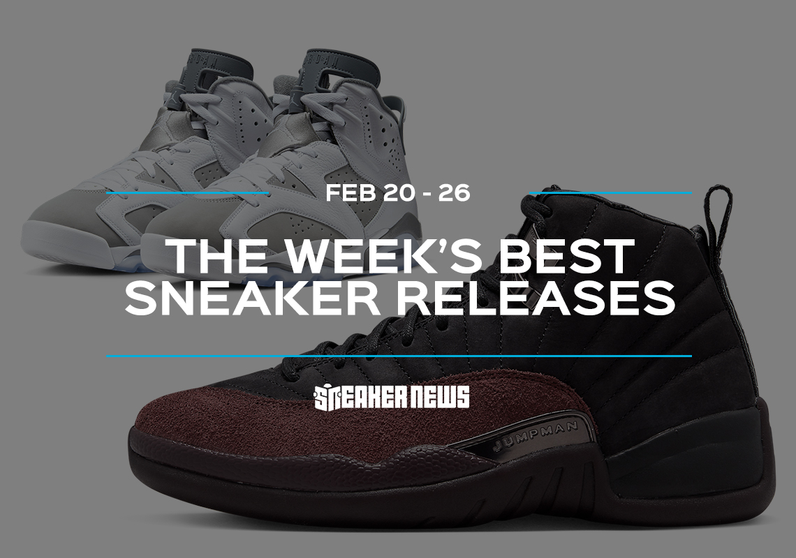 The A Ma Maniere x AJ12 And AJ6 "Cool Grey" Headline This Week's Best Releases