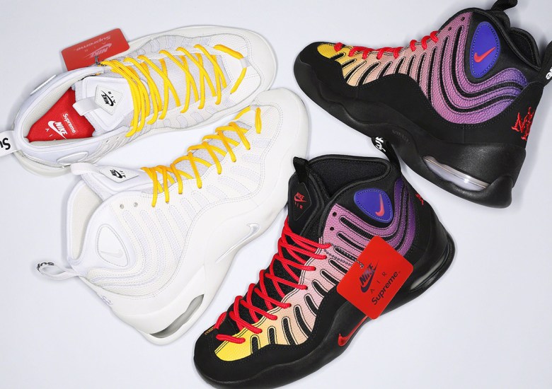 Supreme Helps Revive The Iconic Nike Air Bakin In Two Colorways - Sneaker  News