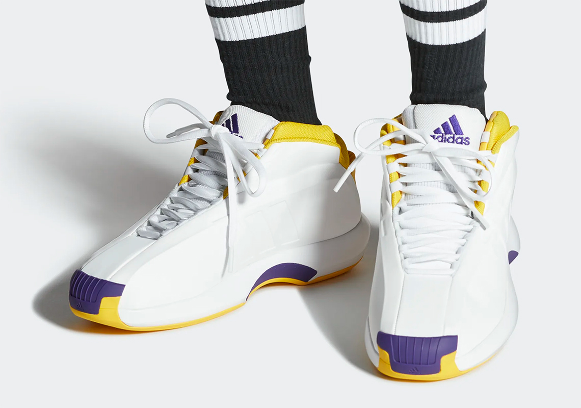 Kobe Bryant's adidas Crazy 1 "Lakers" Returns For All-Star Weekend