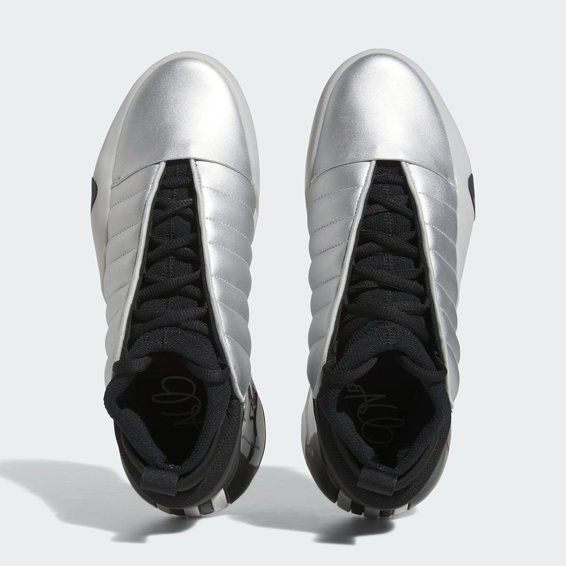 adidas harden 7 silver metallic core black grey one HQ3424 3