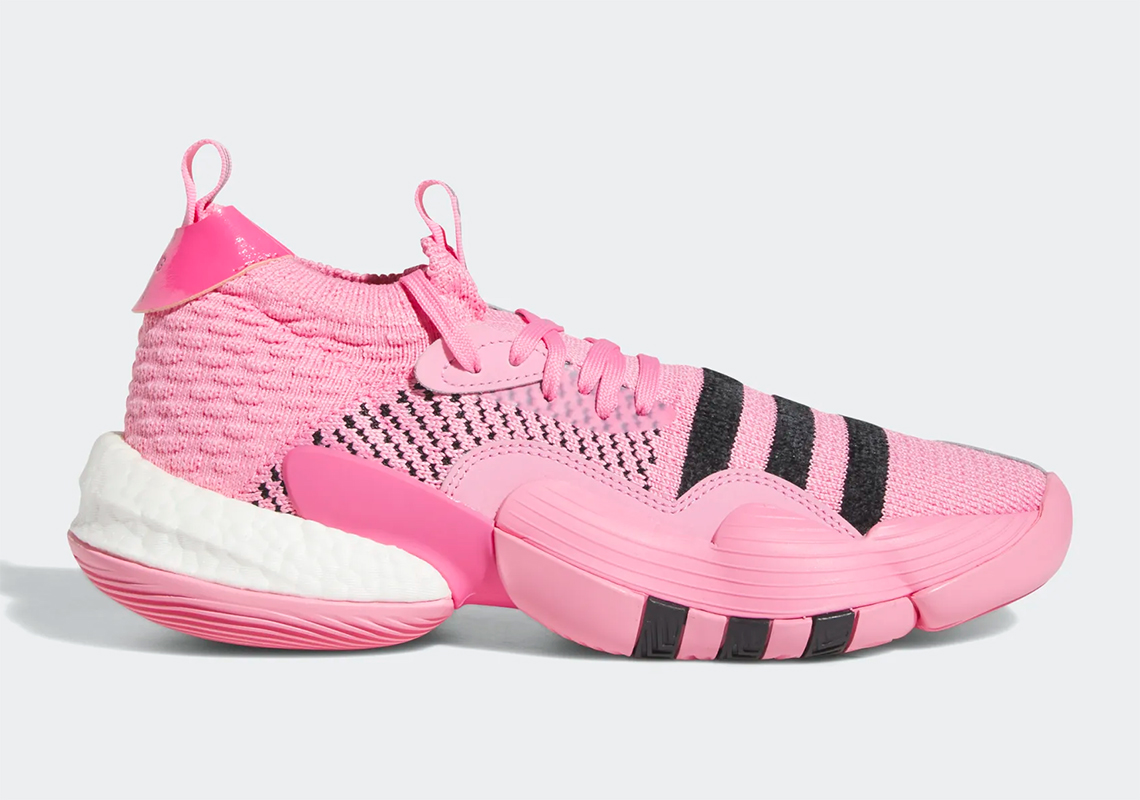 Adidas Trae Young 2 Bliss Pink Core Black Pulse Magenta Ie1667 1