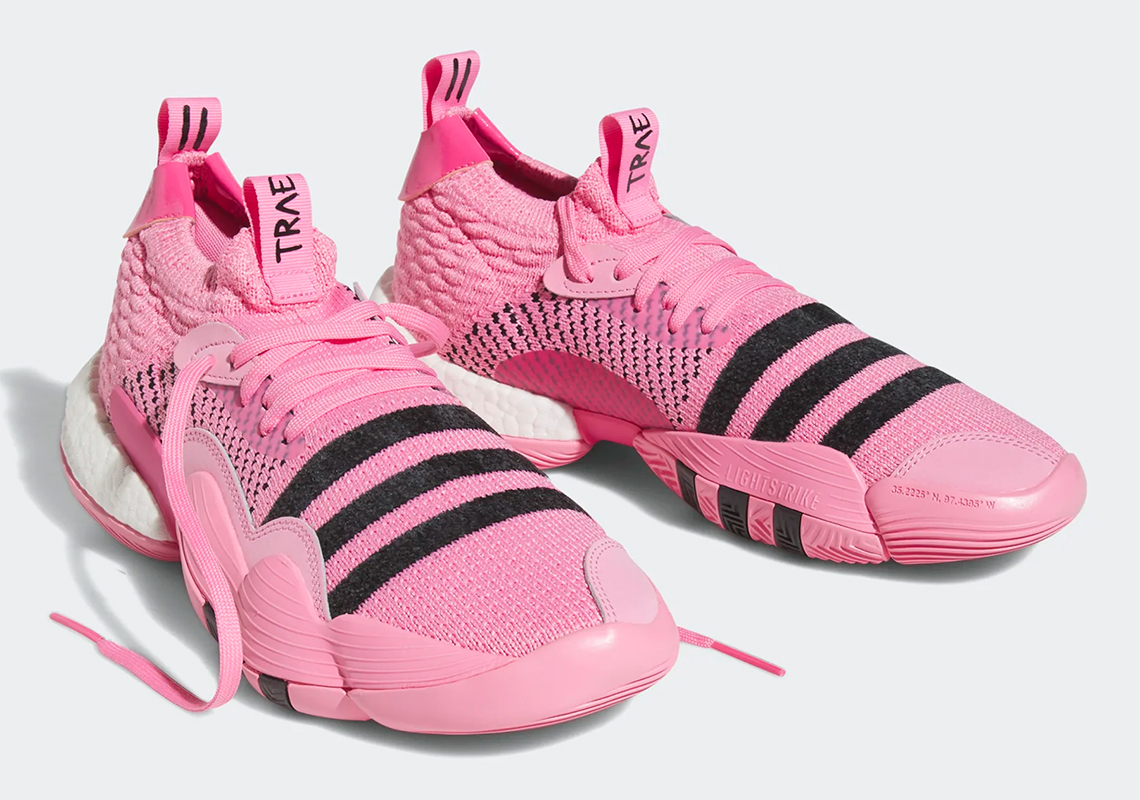 The adidas Trae Young 2 Receives A "Bliss Pink" Infusion