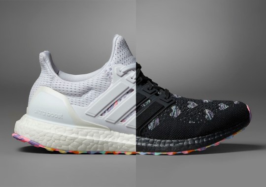 adidas Preps The UltraBOOST For Valentine’s Day 2023 With Hearts And Multi-color Outsoles