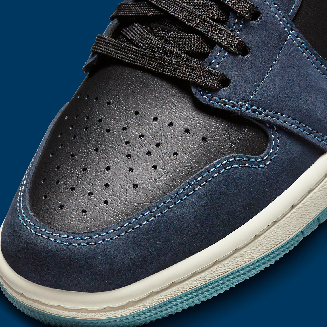 Air Jordan 1 Low Navy Black Snakeskin FJ5478-010 | SneakerNews.com