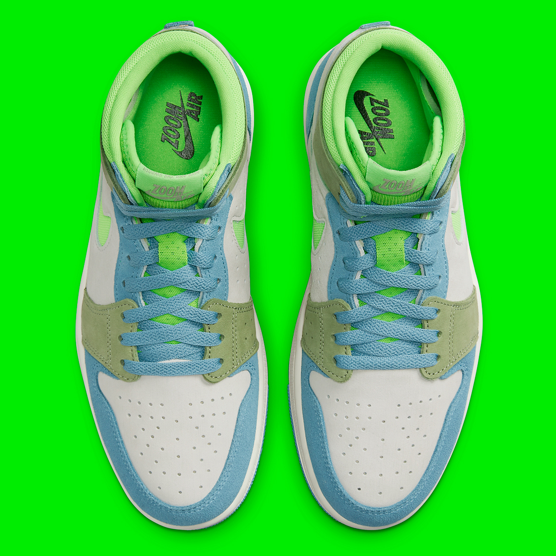 Nike Air Jordan Adg4 White French Blue Golf Shoes Dm0103-100 Zoom Cmft 2 University Blue Electric Green Dv1305 433 2