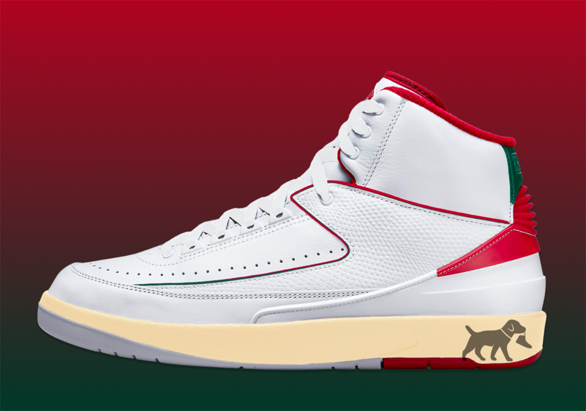 The Air Jordan 2 Retro Outburst Continues With "White/Fire Red" For Holiday 2023