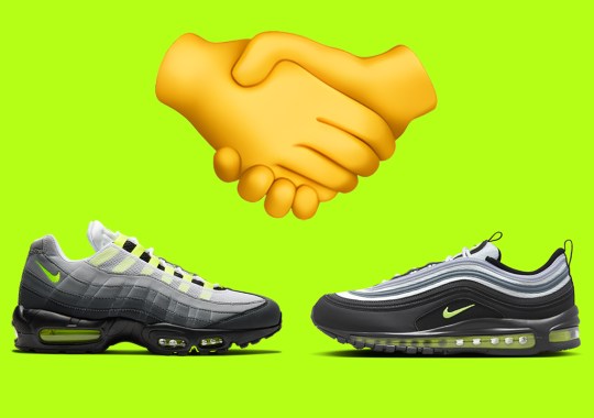 Nike Adds A Touch Of Volt This Black And Grey Air Max 97