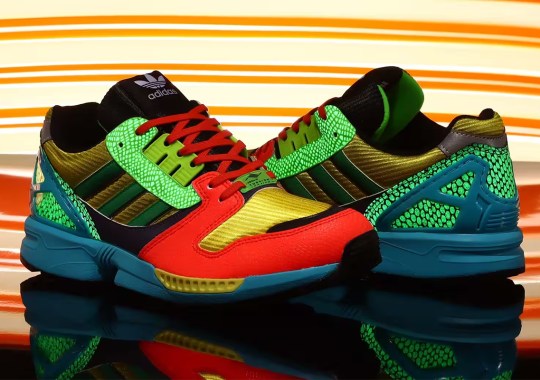 atmos References Past "G-SNK" Releases For The adidas ZX 8000 "Mash Up"