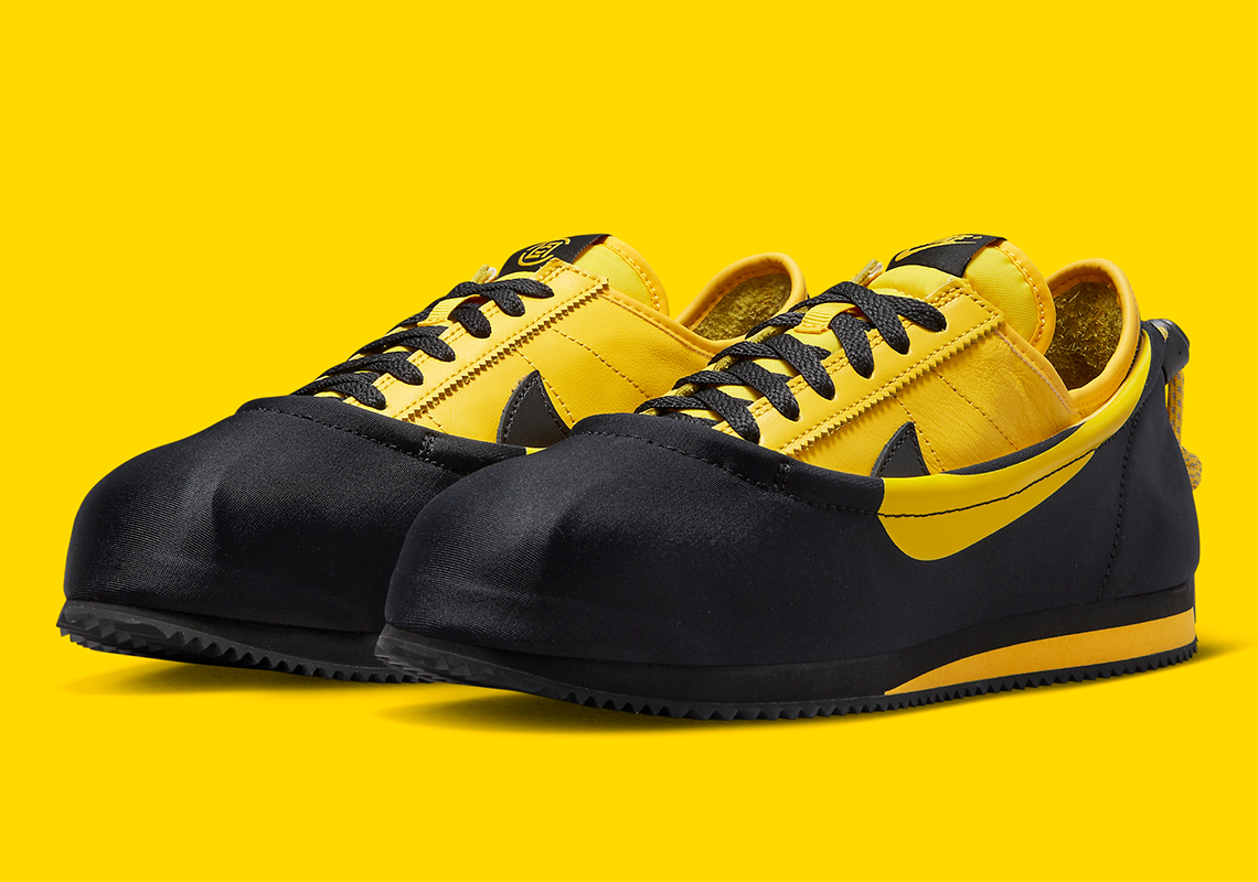 Clot Nike Cortez Clotez Yellow Black Dz3239 001 6