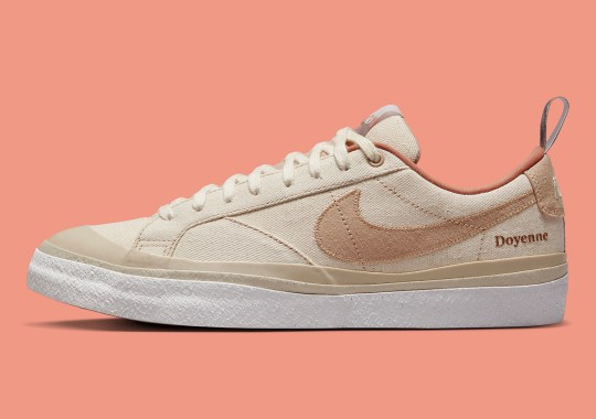 Doyenne Skateboards Adds Neutral Tones And Recycled Materials To Its Nike SB Blazer Low Collaboration