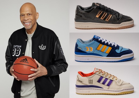 adidas Honors Kareem Abdul-Jabbar With adidas Forum "Evolution Of Excellence" Collection