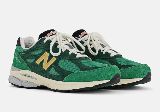 A Sporty "Green/Yellow" New Balance 990v3 Made In USA Releases In March