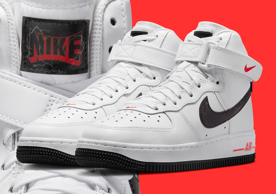 Nike Air Force 1 High GS White/Black FD1019-100