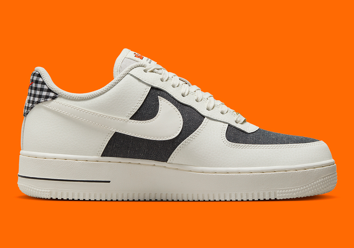 Nike textured swooshes switch up the classic air force Low Designed Fresh 2