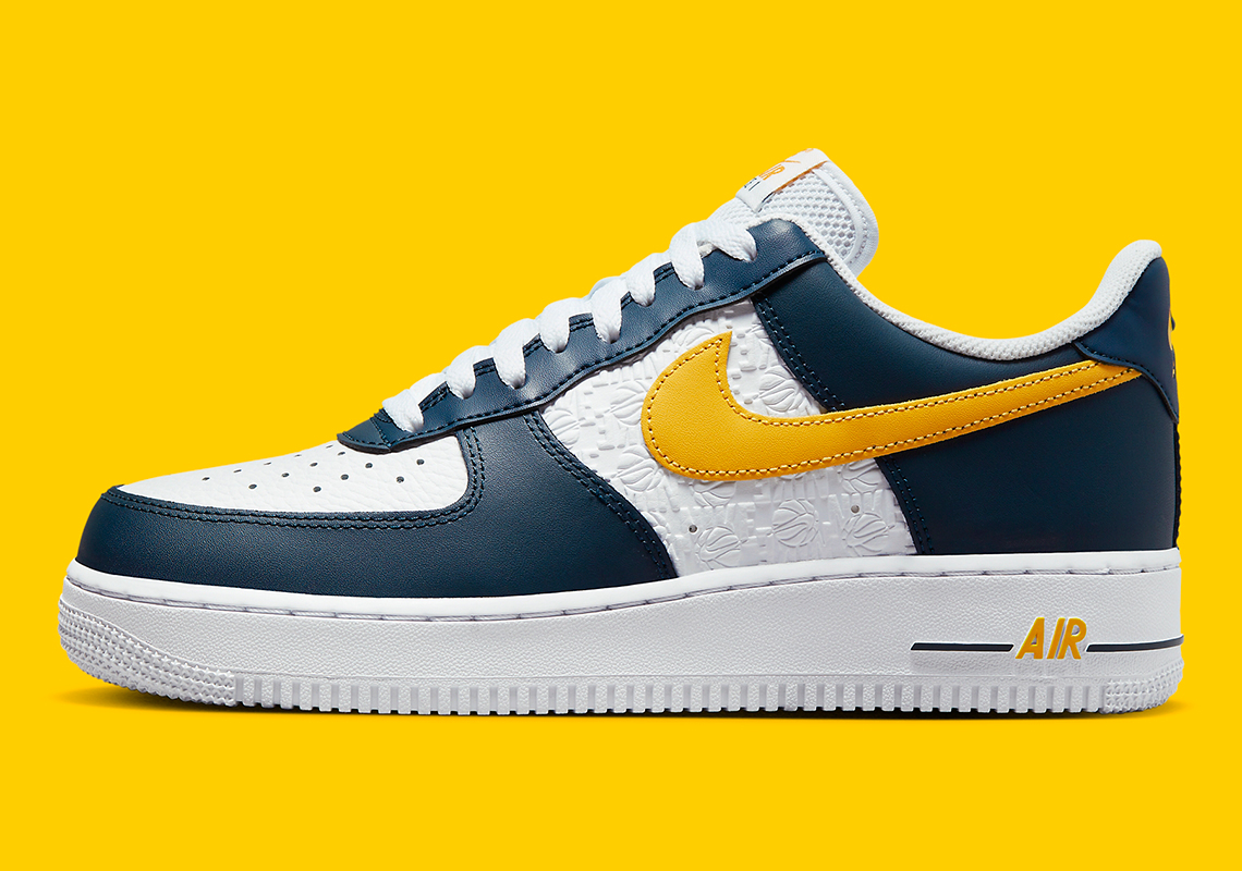 The Classic Black And Yellow Color Scheme Makes Its Way To The Nike Air  Force 1 Low •