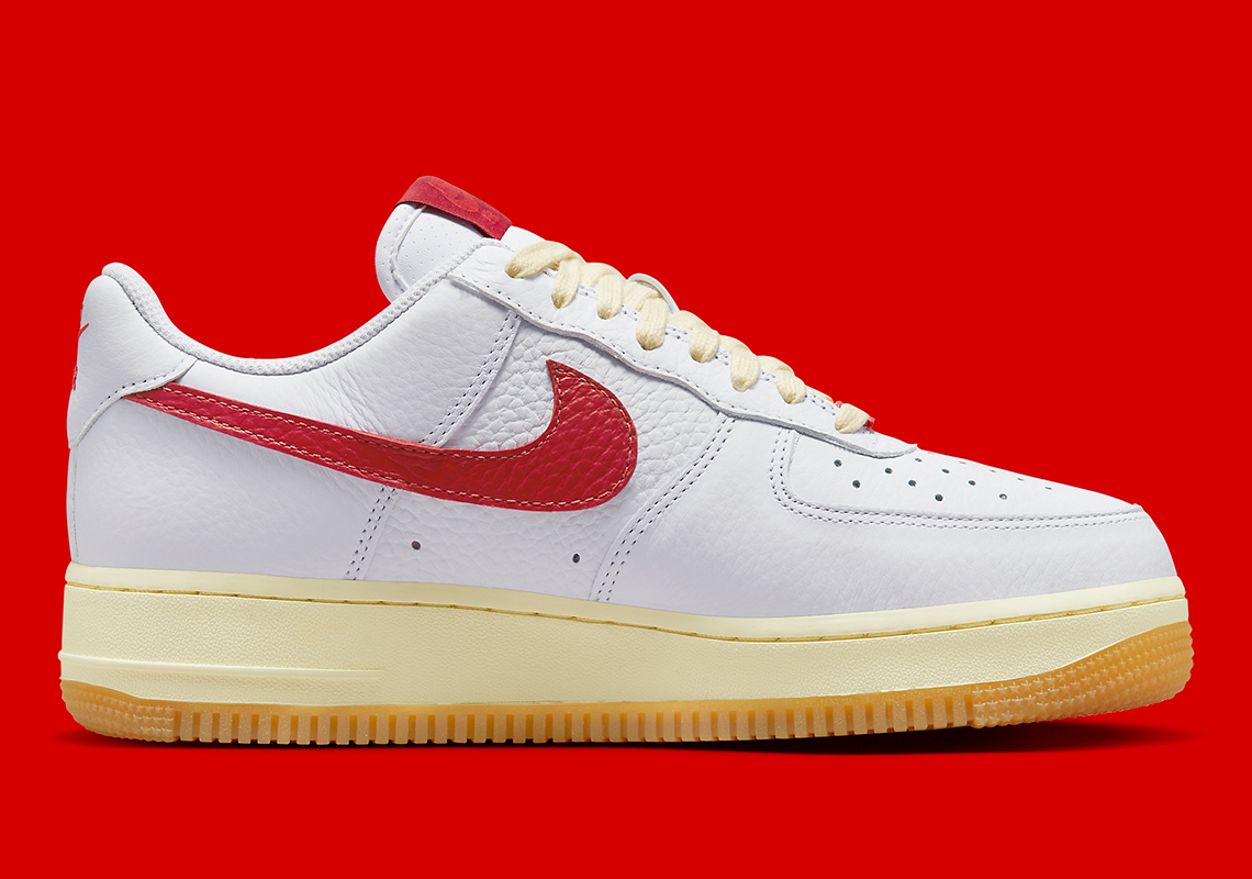 nike air force 1 low white red gum FN3493 100 8