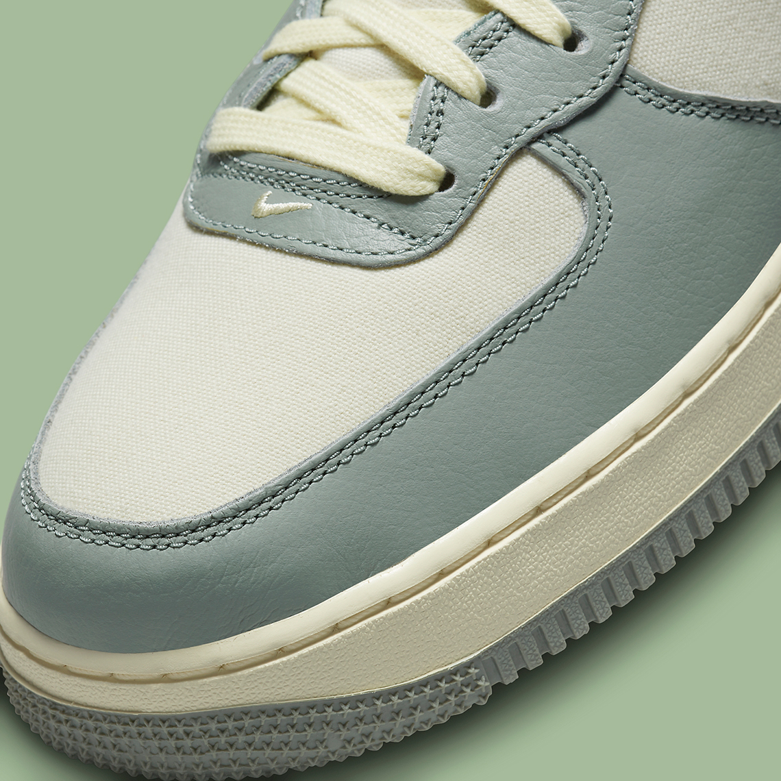 Nike Air Force 1 Mid Mica Green Coconut Milk Fb2036 100 4