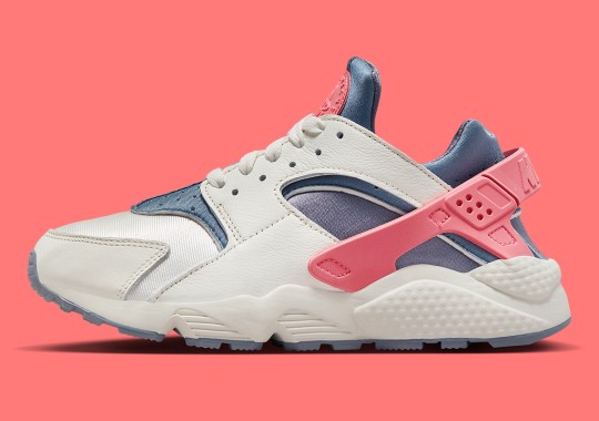 Hits Of Punchy Pink And Cool Lavender Animate The Nike Air Huarache Ahead Of Spring 2023
