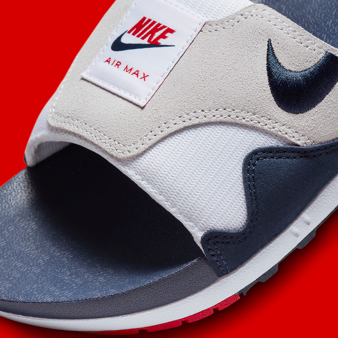 Nike Air Max 1 Slides DH0295 103 DH0295 102 Release Date SneakerNews