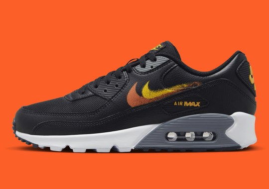 A Rayguns Colorway Zaps Onto The Nike Air Max 90 “Double Swoosh”