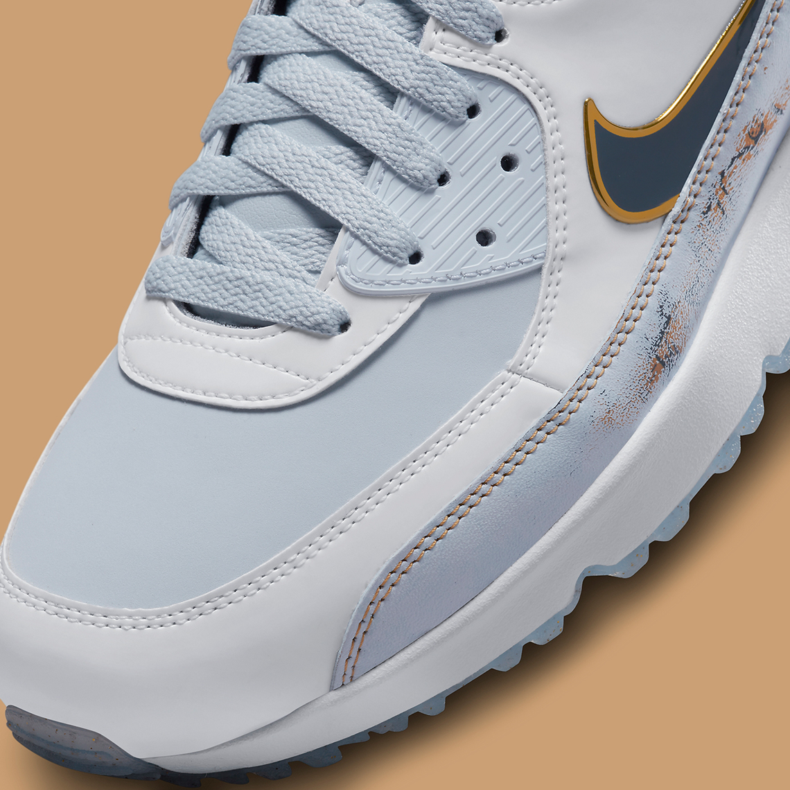 sneakers Air Force 1 Golf Pure Platinum Coastal Blue Fb5055 041 2
