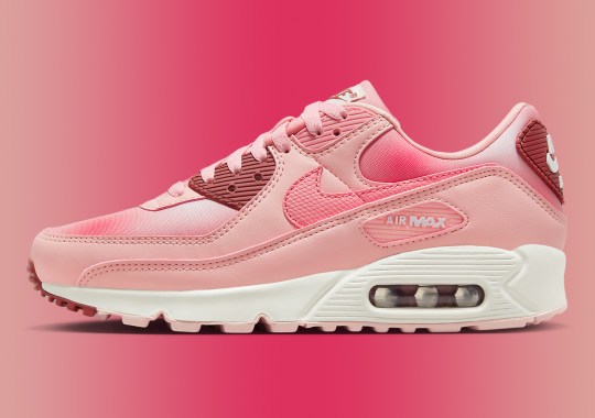 The Nike Air Max 90 Comes Airbrushed In “Pink Blush”