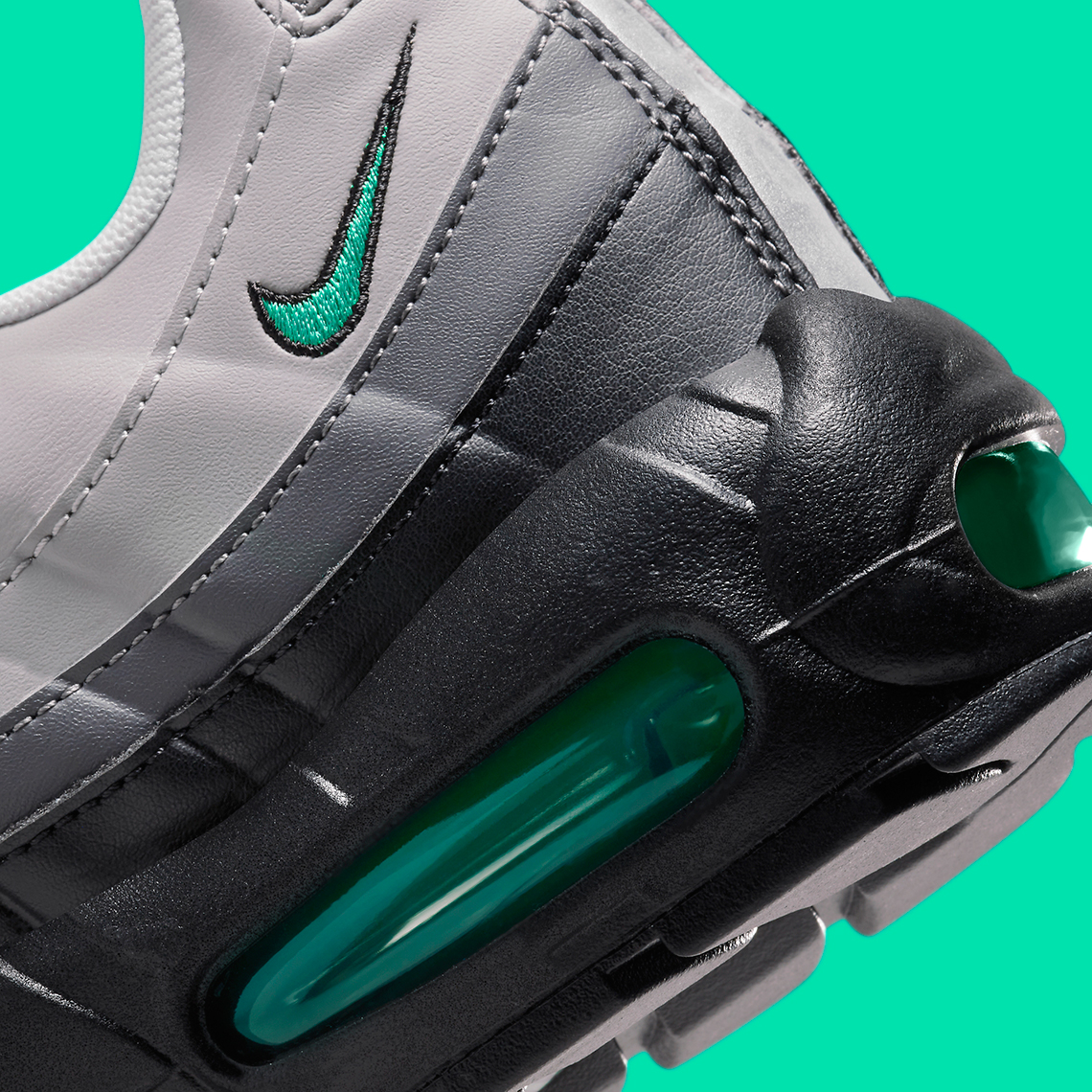 Nike Air Max 95 Black / Stadium Green / Pearl Grey - DH8015-002