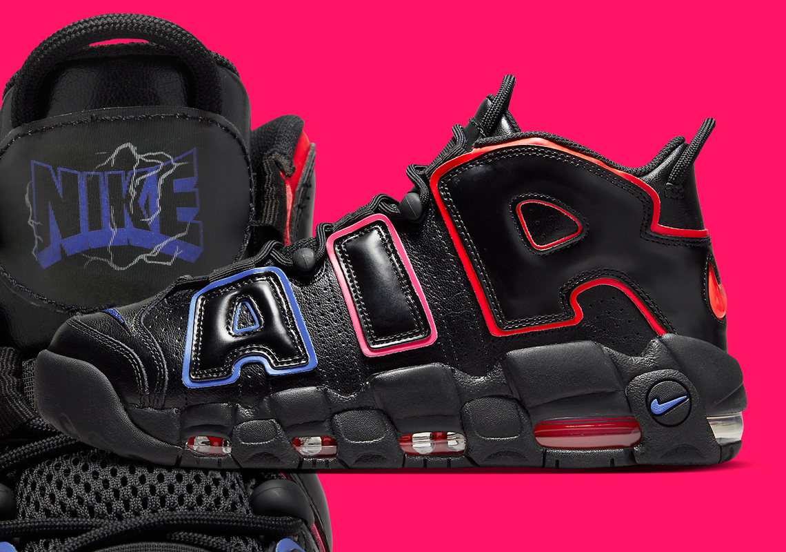 This Nike Air More Uptempo Is Literally Electrifying