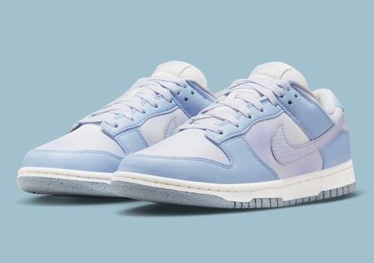 This Canvas-Accented Nike Dunk Low Dresses Up In Winter Appropriate Colors