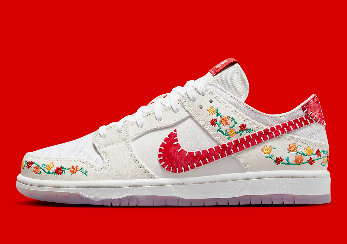 Nike Dunk Low Decon N7 White Red Fd6951 700 6
