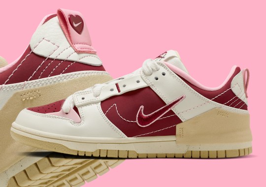 The nike LV8 Dunk Low Disrupt 2 Appears Late To The Valentine's Day Celebration
