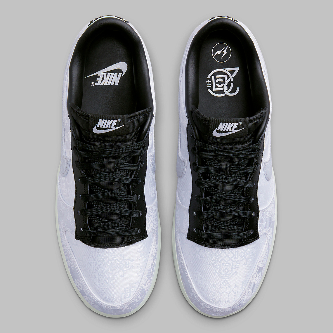 CLOT × fragment × Nike Dunk Low “20th Anniversary”