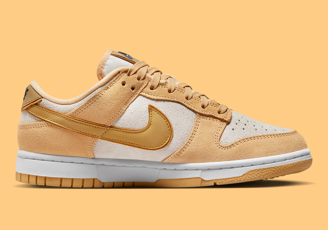 nike dunk low lx gold suede dv7411 200 7