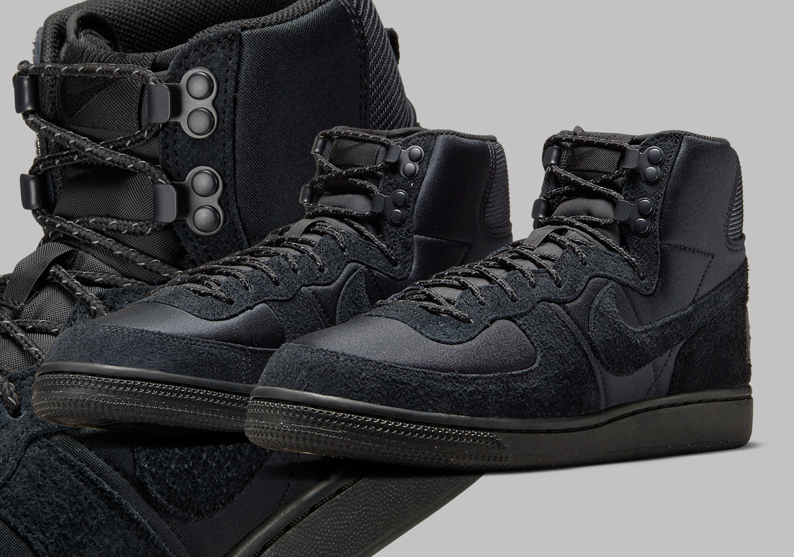 nike command Infuses Hiking Boot Elements Onto The Terminator High