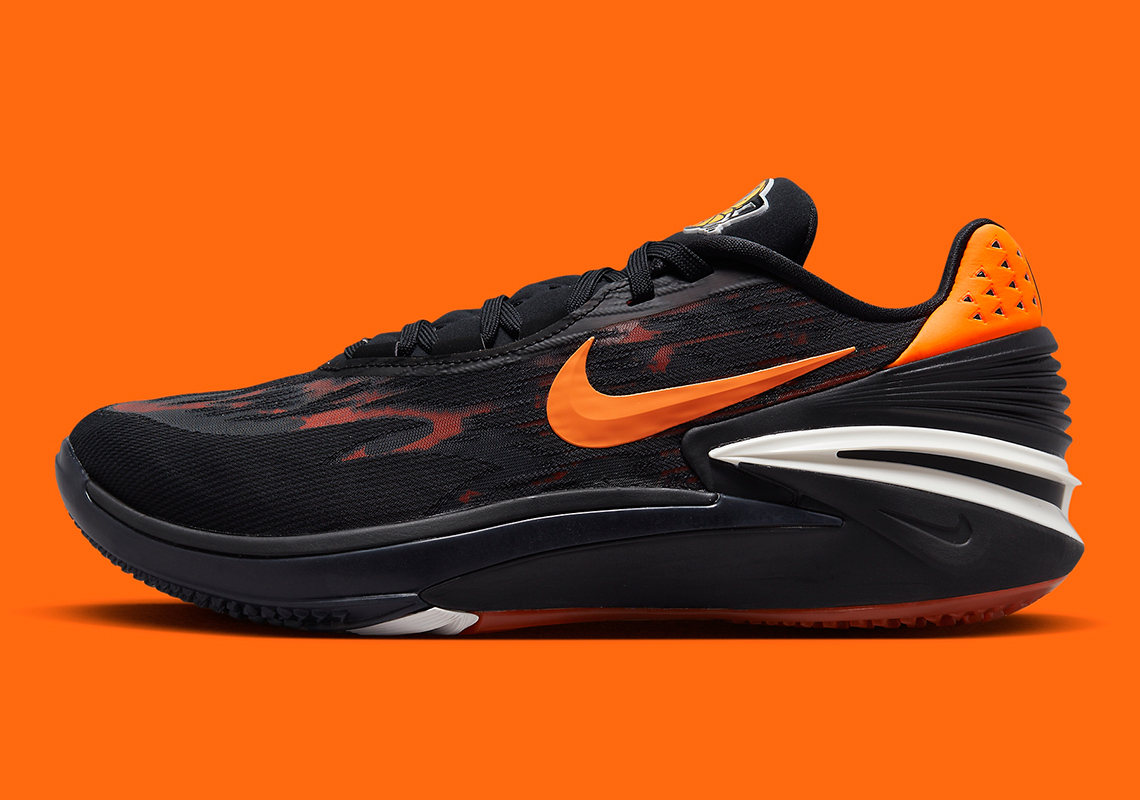 nike wolf zoom gt cut 2 university black orange DJ6015 004 6