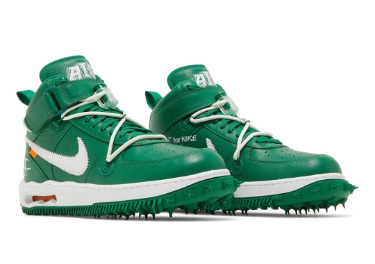 Where To Buy The Off-White x Nike Air Force 1 Mid “Pine Green”