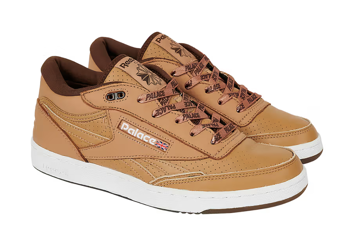 Palace Reebok Club C Ii Mid Revenge Tan Brown 4