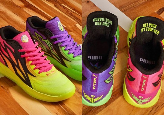 LaMelo Ball Debuts The Second Rick And Morty Collab With The PUMA MB.02