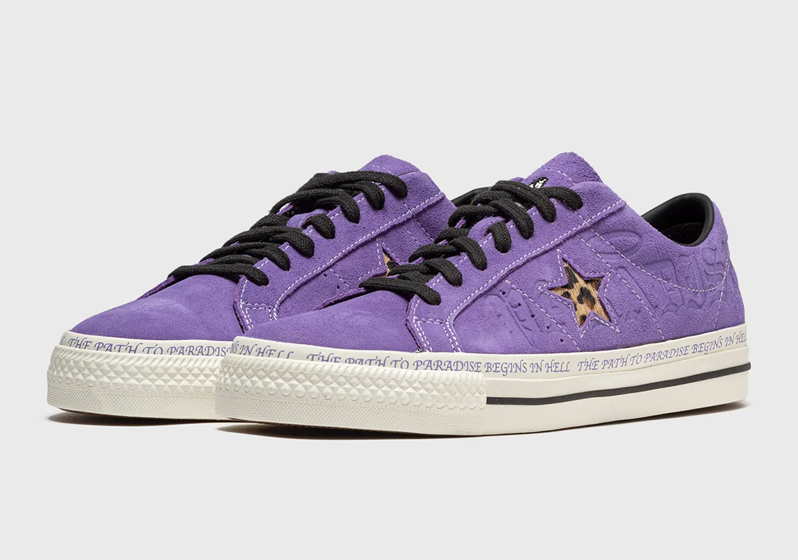 Converse purple one clearance star