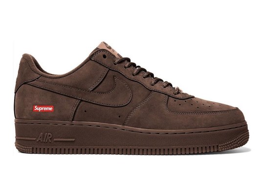 Supreme x Nike Air Force 1 Low “Baroque Brown” To Be Added To The Label’s Fall/Winter ’23 Catalog