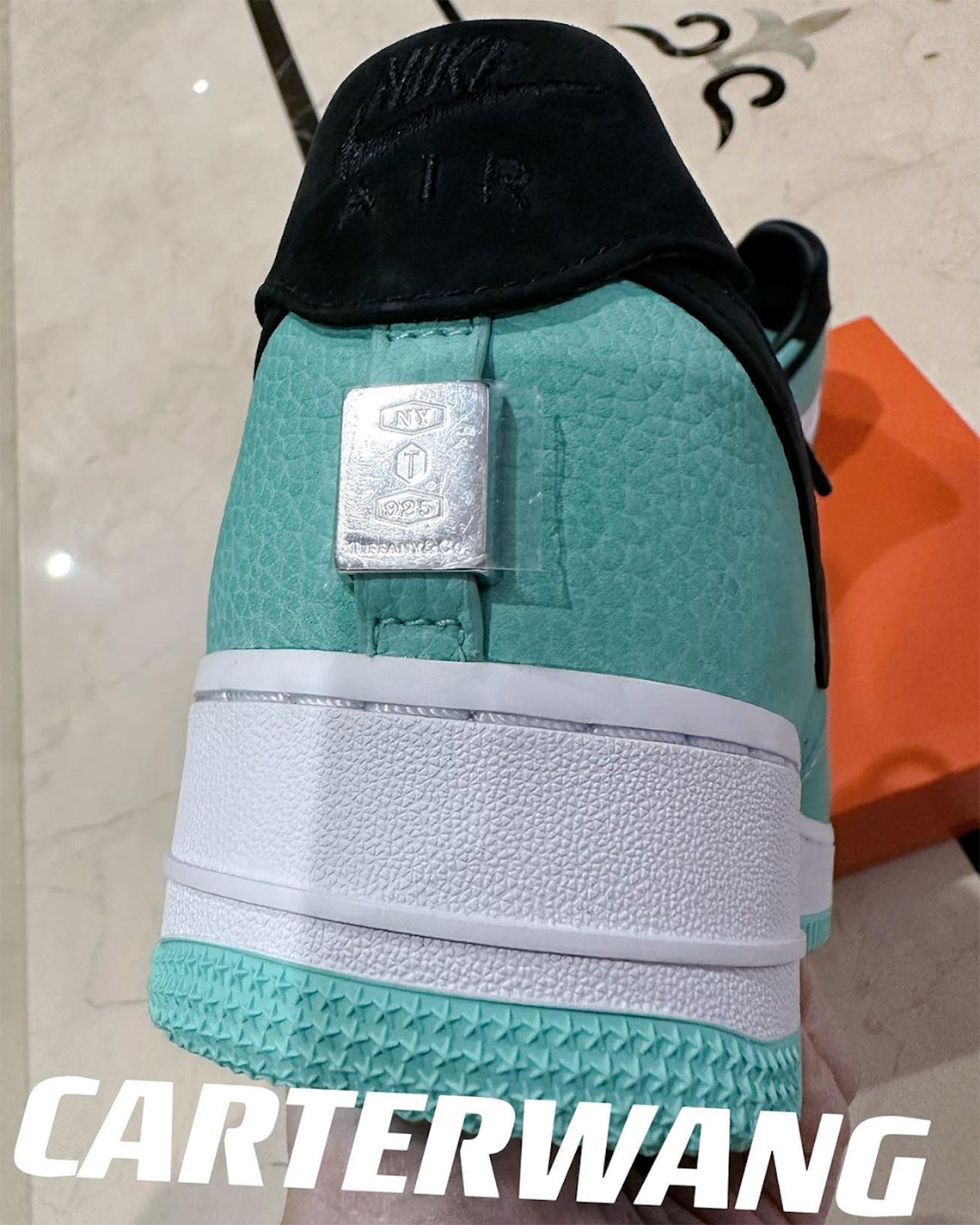 Tiffany And Co Nike Air Force 1 Low Sample