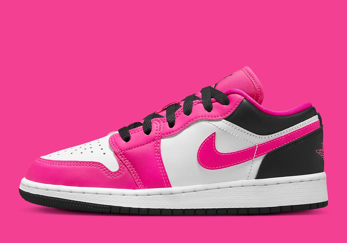 Air Jordan 1 Low Kids Fierce Pink 1