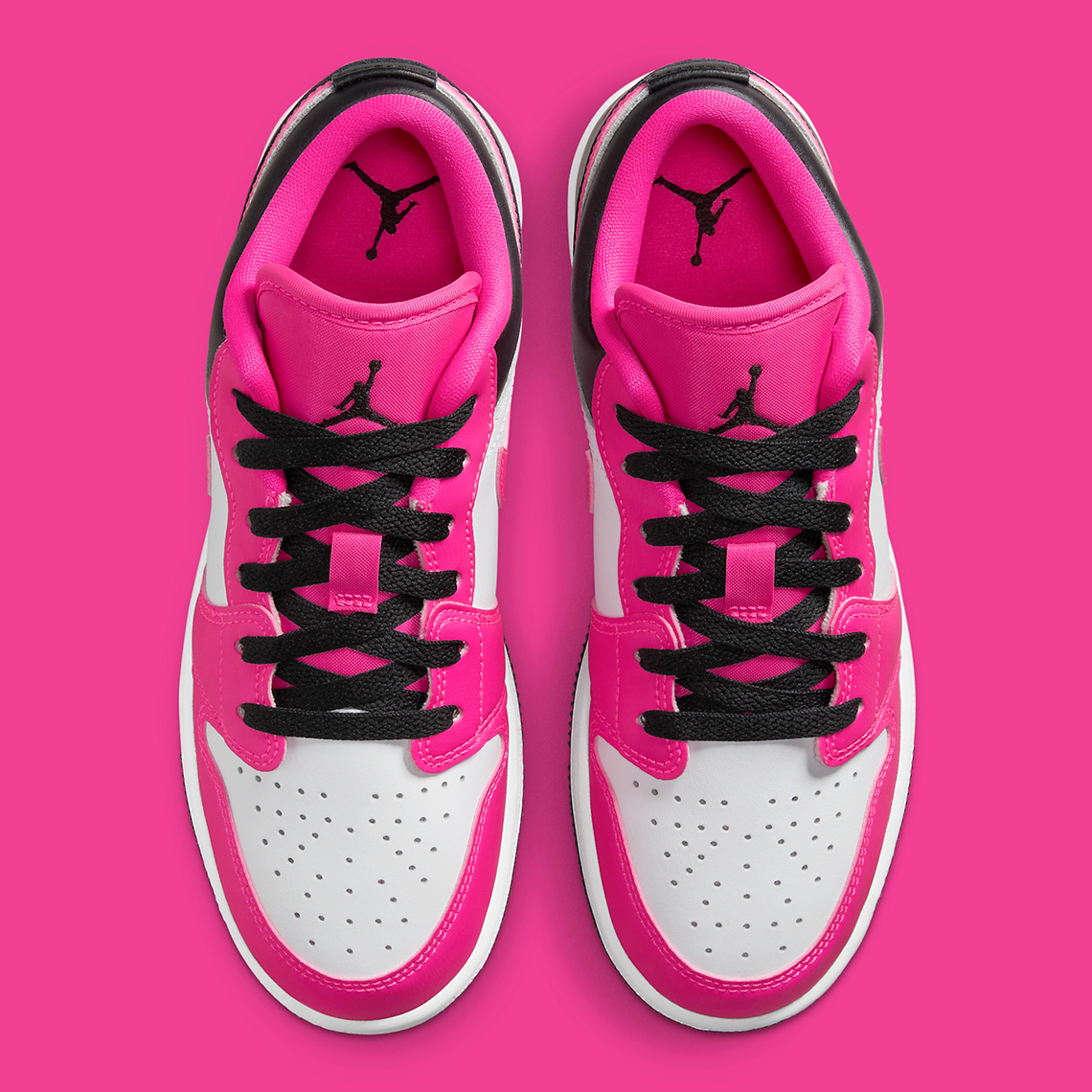 Air jordan 6 infrared шикарные мужские кроссовки джордан черные Low Kids Fierce Pink 3