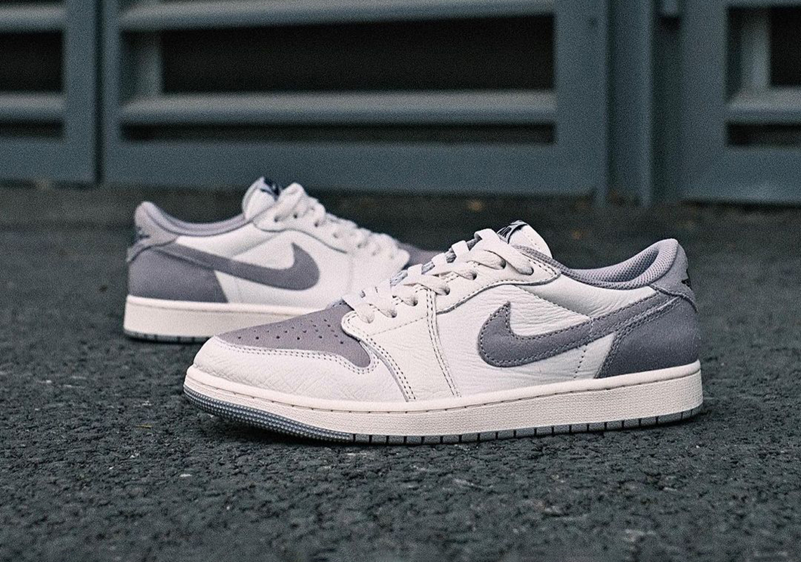 Air Jordan 1 Low OG White Grey 2023 | SneakerNews.com