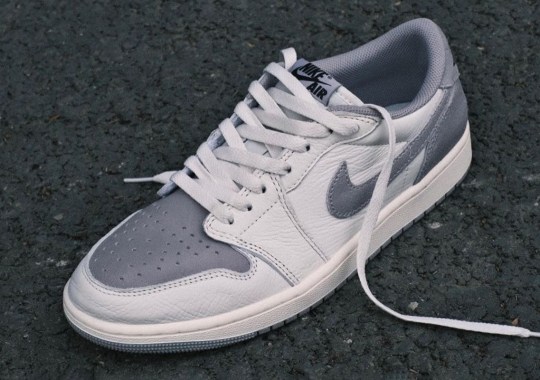 The Air Jordan 1 Low OG Surfaces In A "Stealth" Reminiscent Colorway