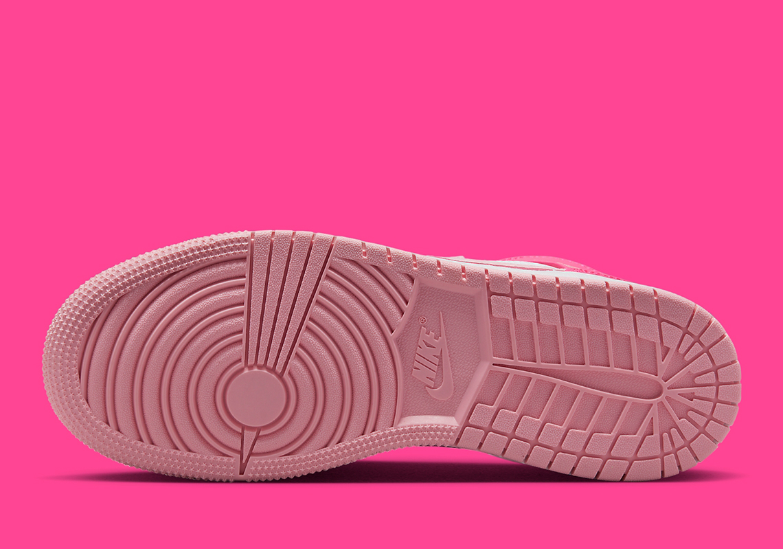 The Kids Jordan 1 Mid Medium Soft Pink Drops This Summer