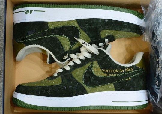 Could More Louis Vuitton x Nike Air Force 1s Be In The Works?