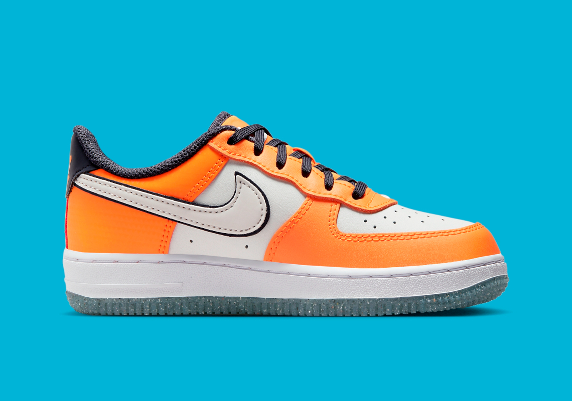 Nike Air Force 1 Low Kids Clownfish Fj4656 800 6