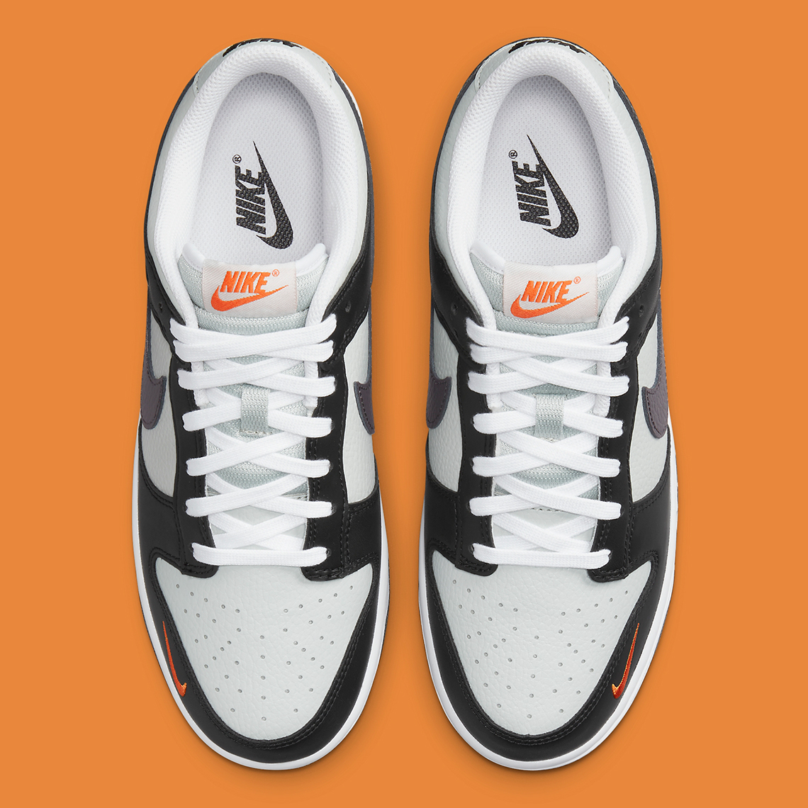 Nike Dunk Low Grey/Black/Orange FN7808-001 Release Details