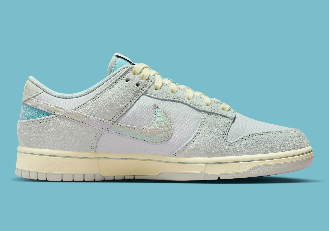 Nike Dunk vachetta Low White Fishing DV7210 001 09